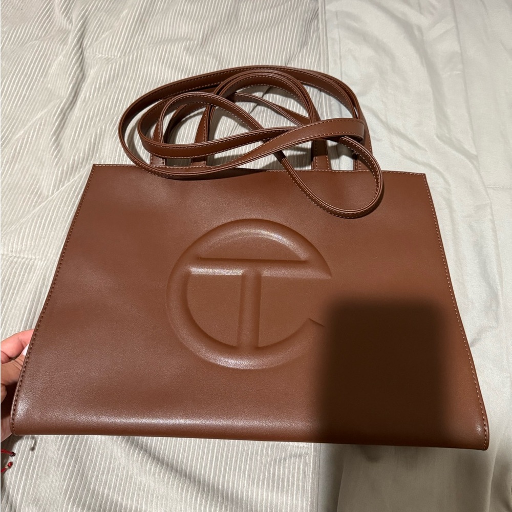 Telfar Brown Tote Bag